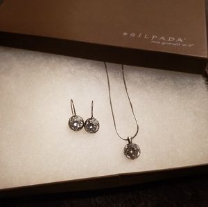 Silpada Necklace & Earrings